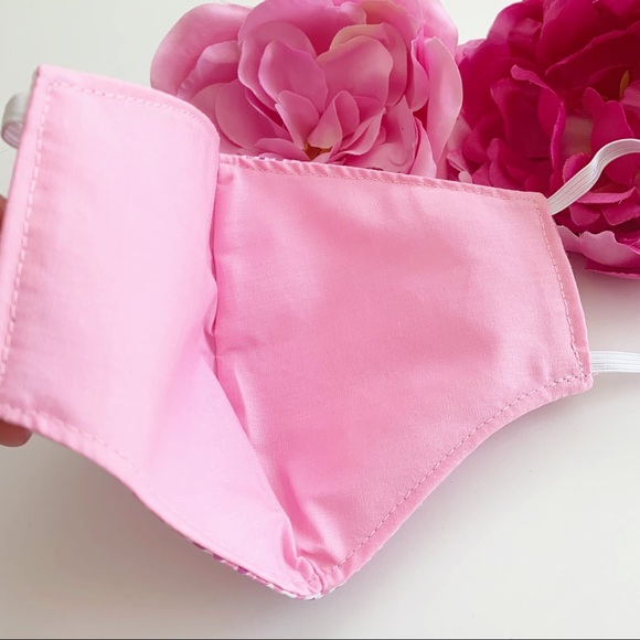 2/$20 Triple Layer Handmade Face Mask - Picture 3 of 7